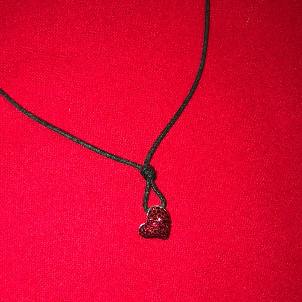 Swarovski heart necklace